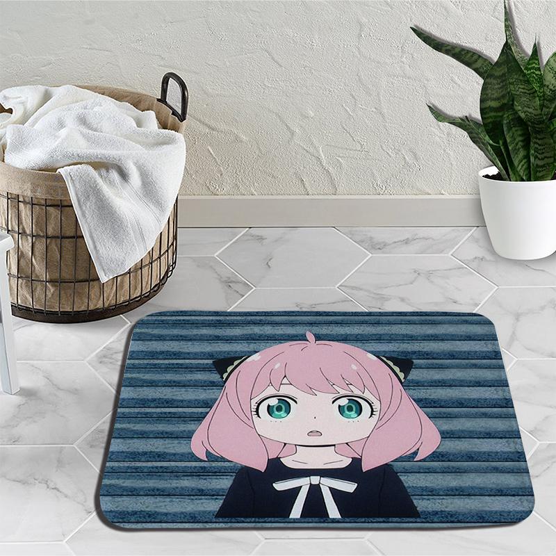 Семейный прикроватный коврик Spy X Anya Forger, дверной ковер Loid Yor Forger, мультяшный напольный коврик для гостиной, тапис, украшение, гобелен