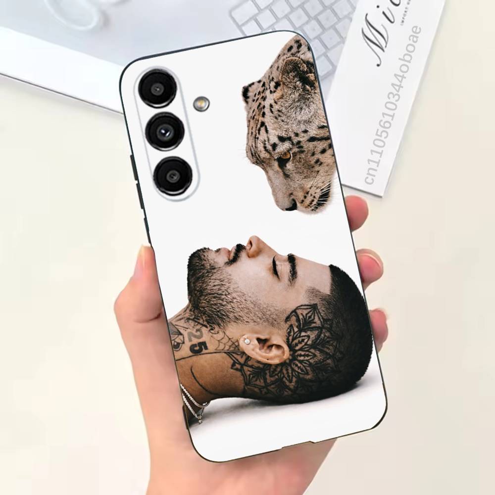 Чехол для телефона Singer Z-Zayn Для Samsung S25,24,21,22,23,20,S30,Ultra,Plus,Fe,Lite,Note,5G Черный Мягкий