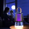 Лампа от комаров Лампа для уничтожения комаров Портативная Электрический разряд УФ Ловушка для комаров Многофункциональная Перезаряжаемая Убийца комаров