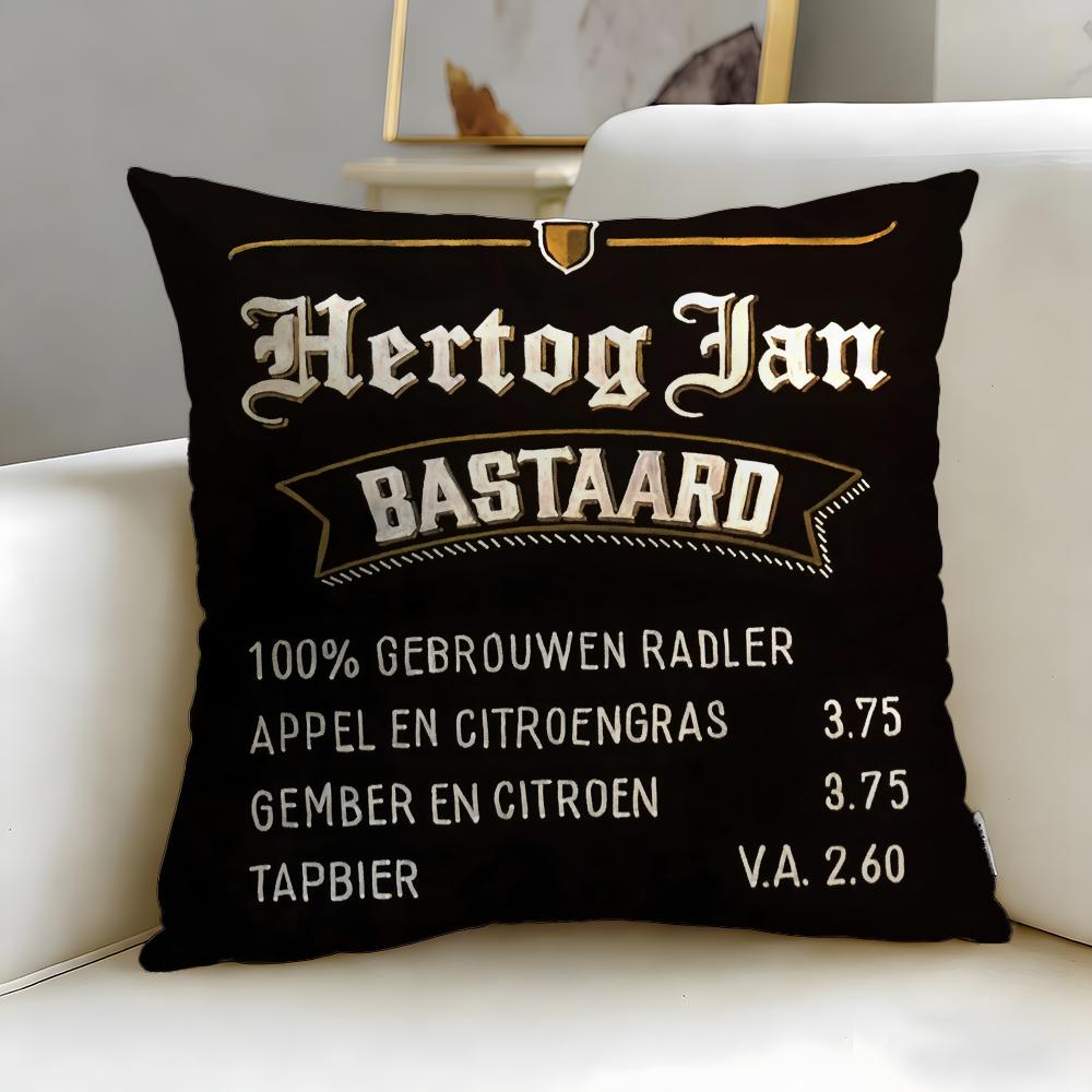 Stylish Hhertog JANSable Cushion Cover Soft EasyWash Pillow Case Versatile for Couch Bed Travel and Office