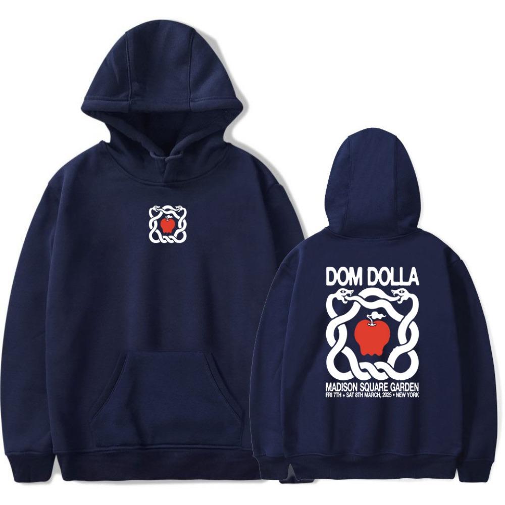 Худи с принтом Dom Dolla MSG Snake для женщин и мужчин, свитшот с длинным рукавом, модная одежда, пуловер