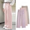 Брюки для девочек 2024 Весна Осень Широкие брюки Хлопок Повседневные спортивные брюки для детей Спортивные брюки