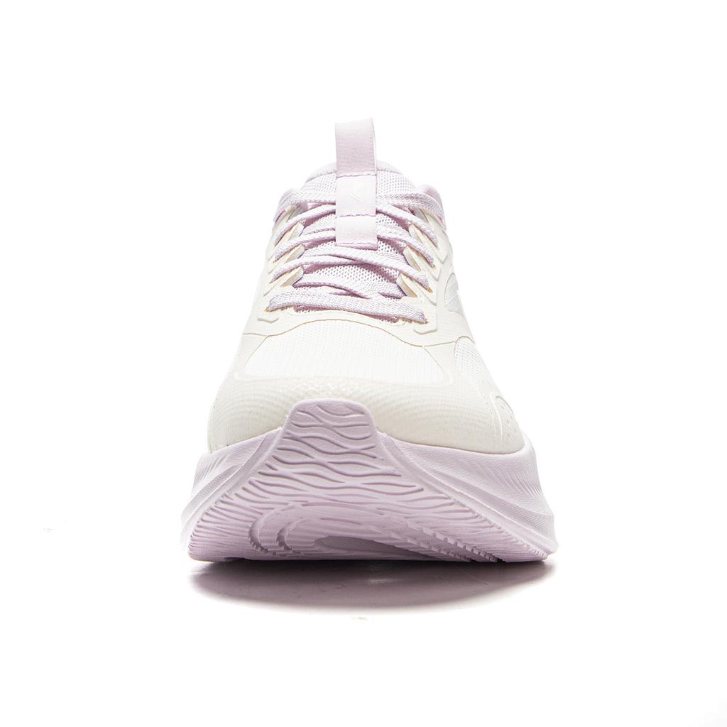 LiNing Lingbo V2 Thick Sole Increased Height Soft Rebound Casual Running Shoes Women Sneakers Cloud-White ARSV104-1