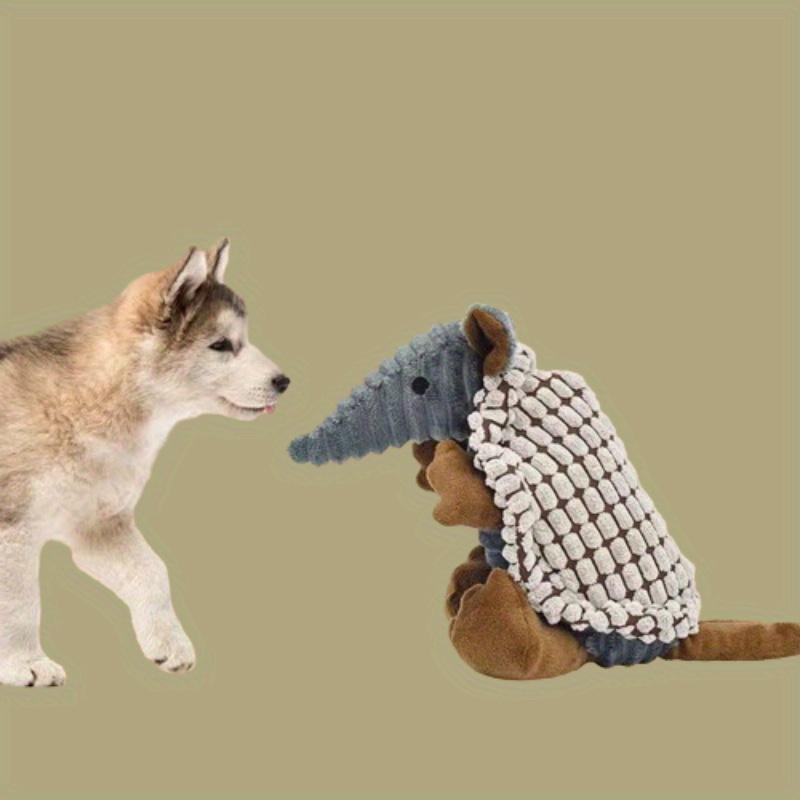 Pangolin Design, скрипучая плюшевая игрушка для собак, с рисунком ананаса, для чистки зубов