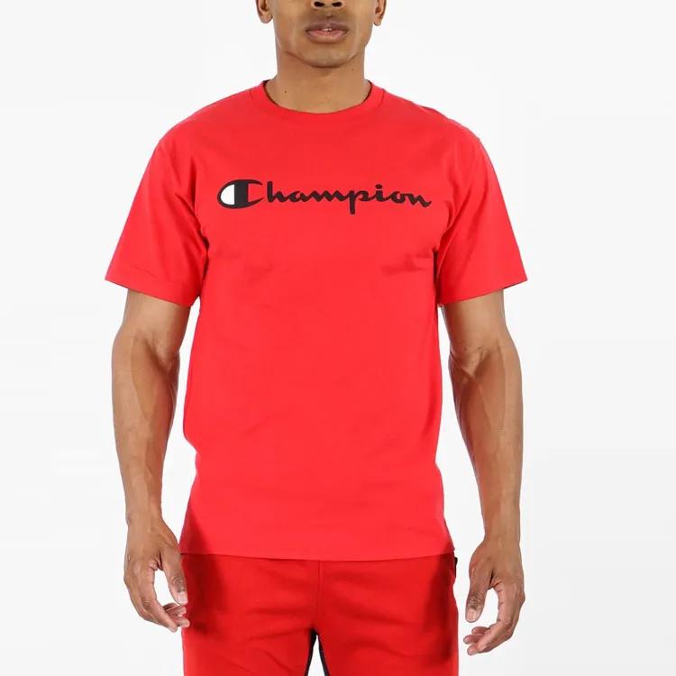 Champion T Shirt US Version Unisex Red (Unisex) T-Shirts GT23H Y06794 040