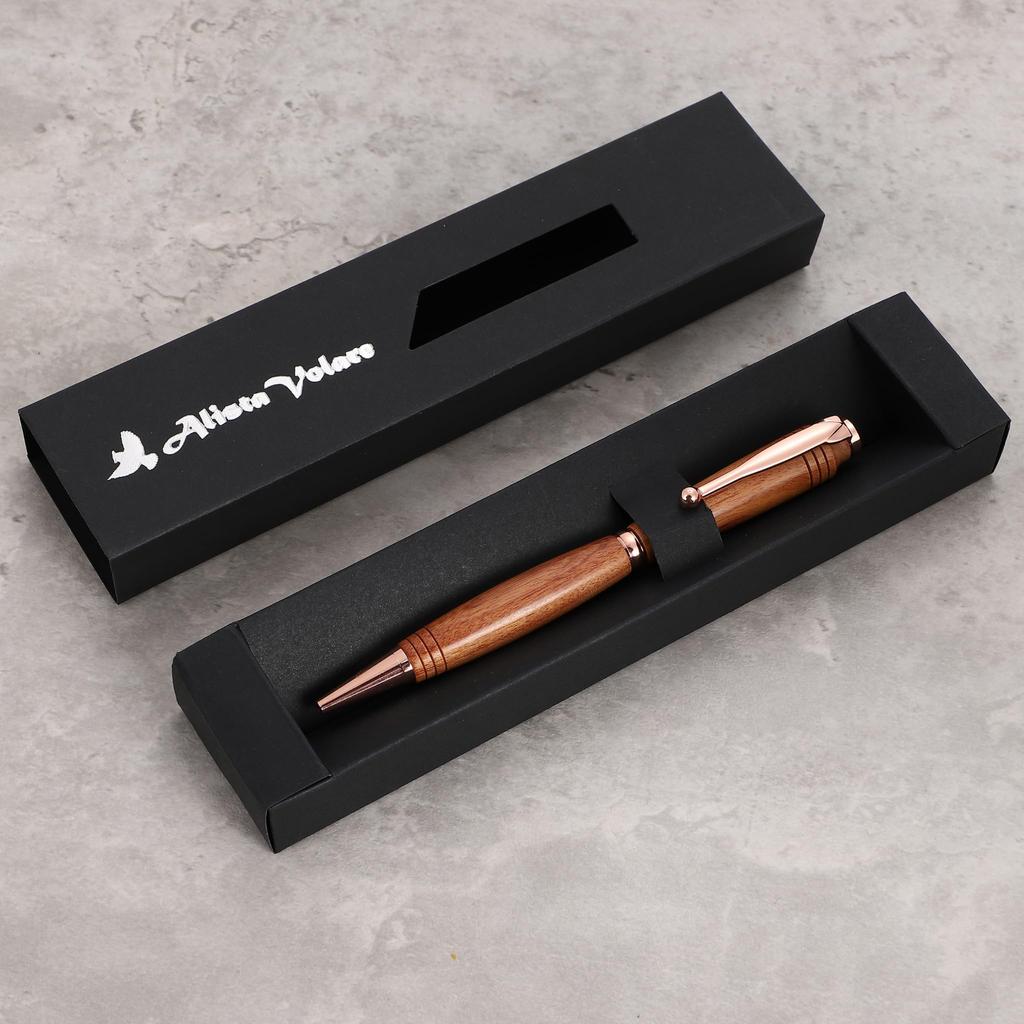 [AlistaVolare] Foresta Rosato Wooden Ballpoint Pen (Rosewood)