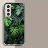 Ботанический фон Чехол для телефона Для Samsung Galaxy S25 Edge S24 S23 FE S21 S20 S10 Plus S22 S26 Ultra Чехол Прозрачные чехлы ТПУ Капа