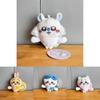 Chiikawa Hachiware Hand Holding Magnetic Plush Keychain With Cartoon Animal Design For Backpack Decor