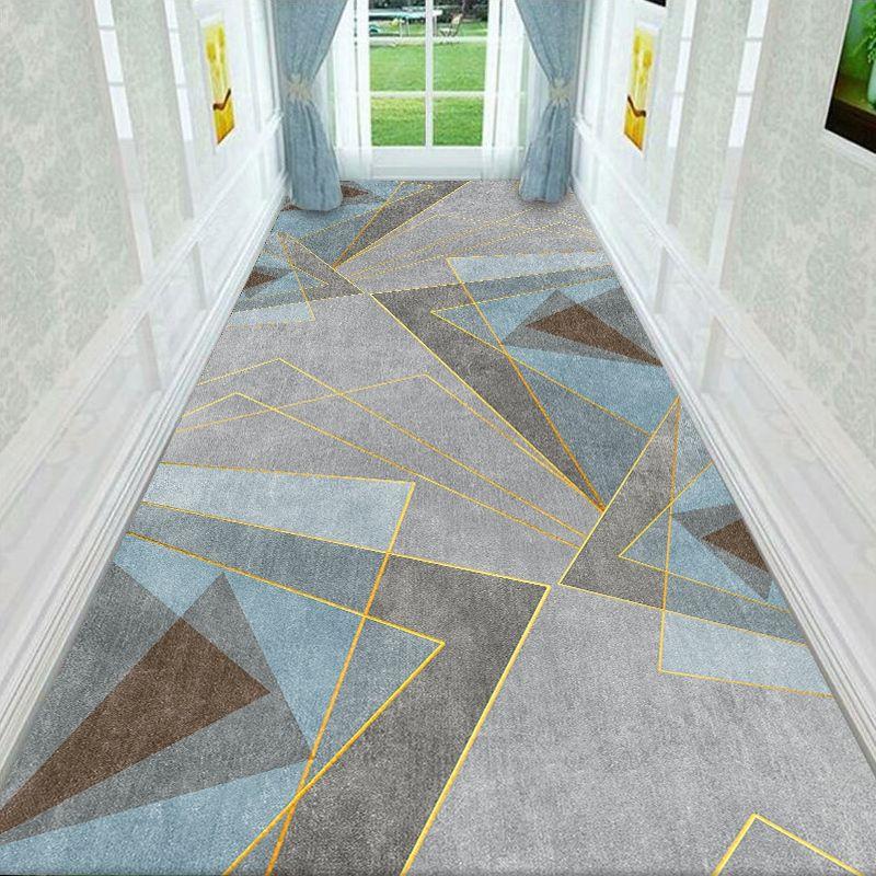 WTEMPO Длинный ковер для коридора, коврик для прихожей/коридора, коврик для прохода в отеле, напольный коврик, противоскользящий коврик