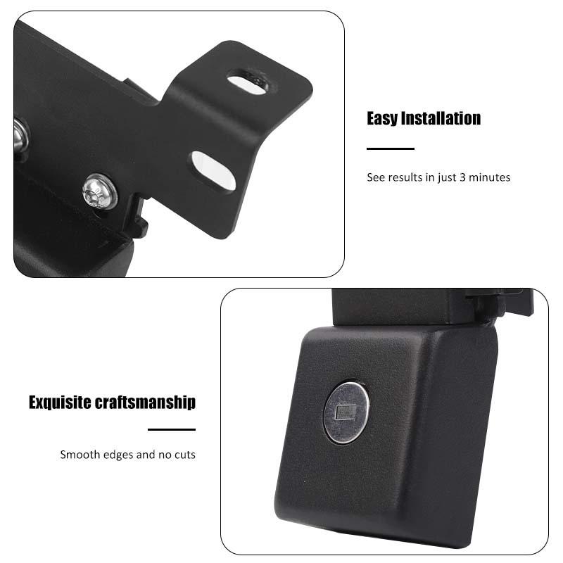 Замок капота JK для Jeep Wrangler, запирающиеся защелки капота для Jeep Wrangler JK JKU 2007-2018, защита от кражи, устранение дрожания капота, металл