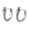925 Sterling Silver Snake Ring Earrings For Women Luxury Designer Fine Jewelry Accessories