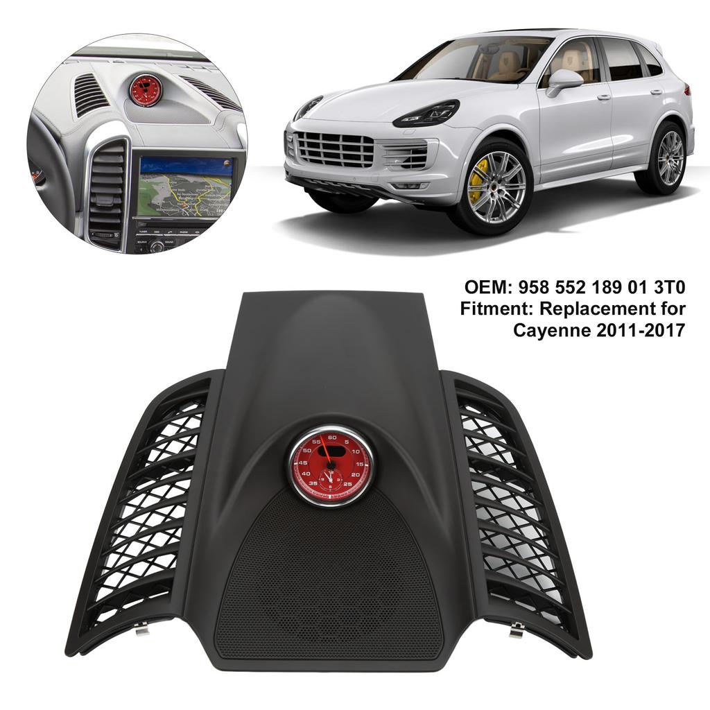Темно-коричневая крышка панели секундомера 958 552 189 01 3T0 Аксессуары для стайлинга автомобиля Замена для 2011‑2017