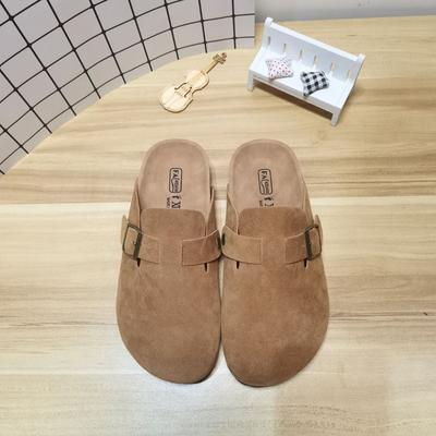 Лето 2024 года, хит продаж, высококачественная женская обувь, однотонные, на низком каблуке, с пряжкой, в римском стиле, повседневные женские сандалии на плоской подошве