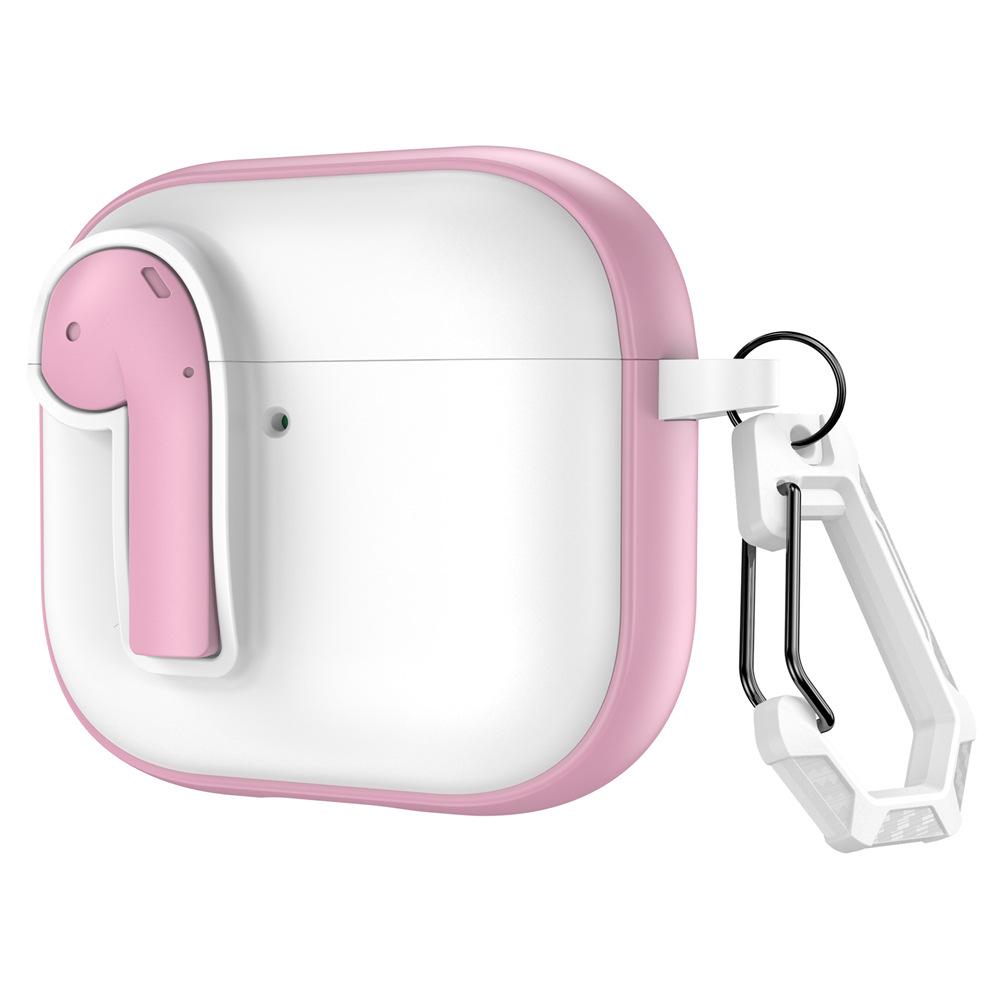 Applicable AirPods 1 generation protective cover lock switch 1st generation pro1 apple bluetooth headset soft case simple anti-drop
