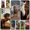 Чехол для телефона Samsung Galaxy A15 A13 A51 A71 A41 A31 A21S A03S A05 A35 A32 A55 A23 A25 A33 A53 A73 5G Лошадь Животное ТПУ Чехол