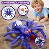 Realistic Biomimetic RC Wall Climbing Spider Robot Toy Remote Control Toy Gifts Climbs Glass & Smooth Walls
