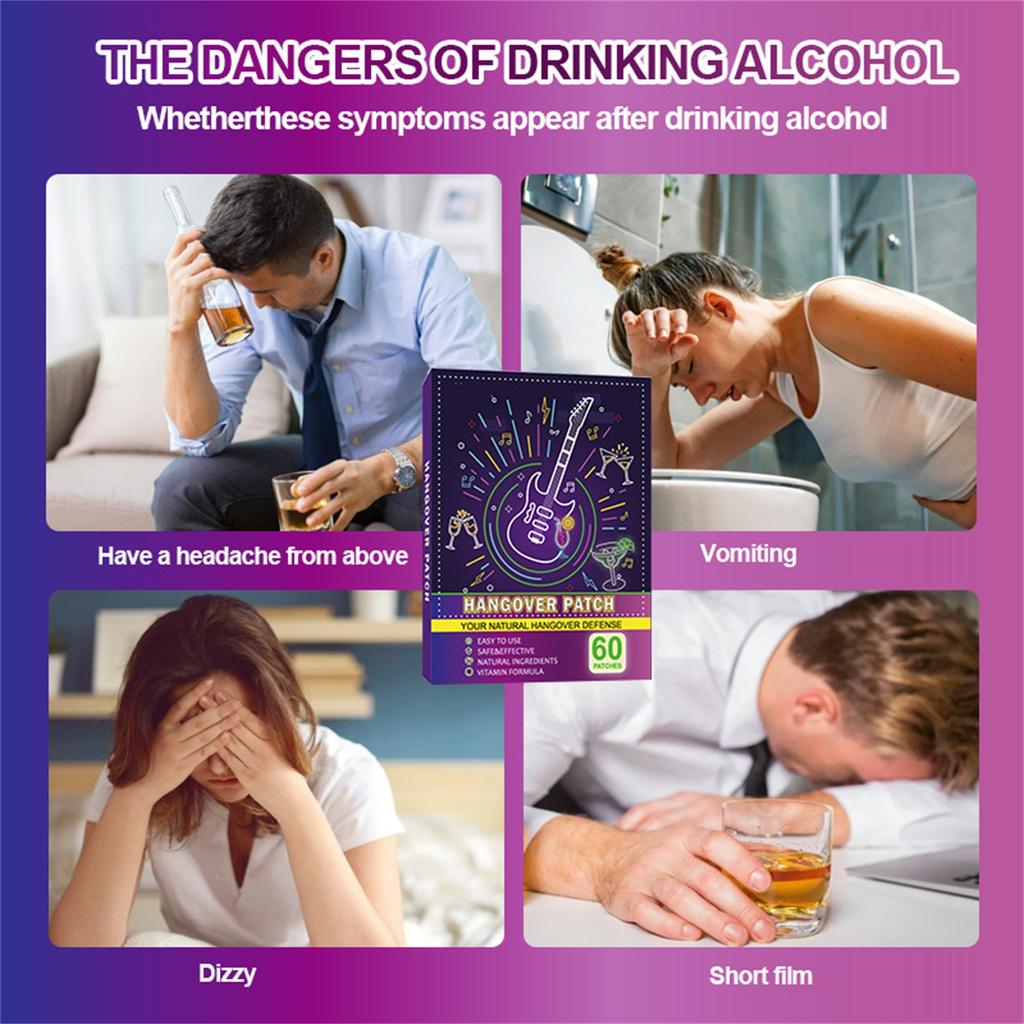 Патч для вечеринки - наклейки, приятные для кожи 60 шт. Легко восстанавливающиеся пластыри для клуба