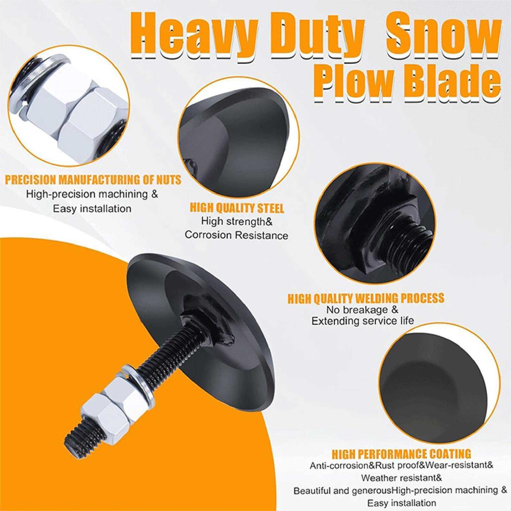 For Compatible Heavy Duty Shoes Snow Plow For Polaris ATV/UTV 2873423