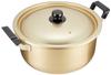 Hokuriku Aluminum 28cm Pot Gas Stove Pure Oxalic Made In Japan Double-Handled [For Only] Lightweight, Acid, Flavorful,
