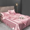 100% Pure Silk Bedding Sets High End Quilt Bed Cover Set Duvet Cover Bedsheet Pillowcases 4pcs Natural Luxury Bedcloth Sets