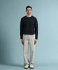 PANICALE Navy Soft Brushed Logo T-Shirt (Type B)