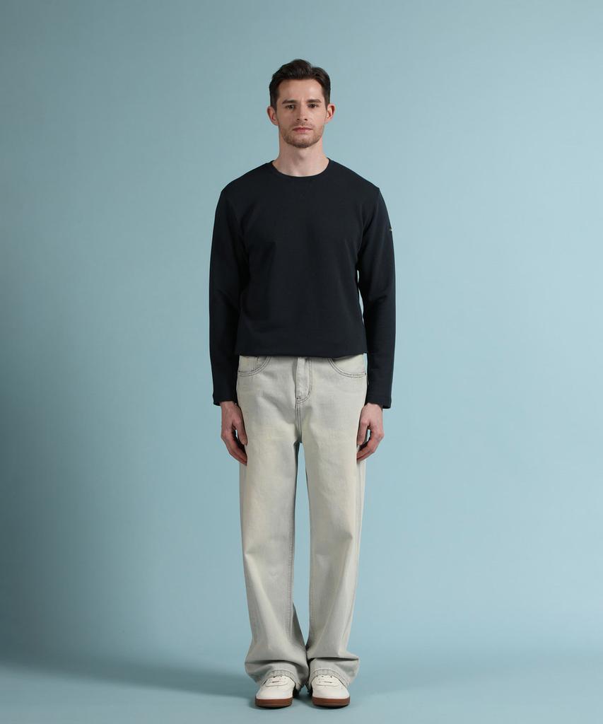 PANICALE Navy Soft Brushed Logo T-Shirt (Type B)