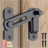 Sliding Barn Door Latch Sliding Right Angle Door Latch Door Bolt Wine Cooler Closet Window Door Latch Plug Baby Safety Latch