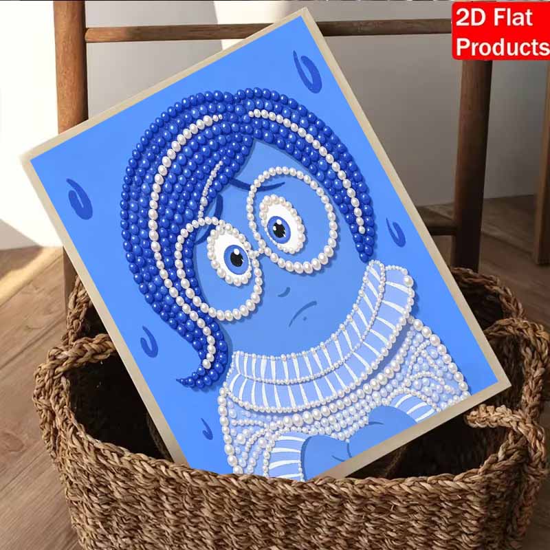 Disney Pearl Painting Inside Out Art Kit Adult Beginner Home Wall Decor Special Shape