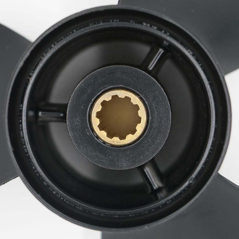 3R0B645230 Пропеллер, 9.9x11 Для Tohatsu для Mercury для Nissan 25 л.с. 28 л.с. 30 л.с. Подвесные лодочные моторы, Материал из алюминиевого сплава, 10 шлицов