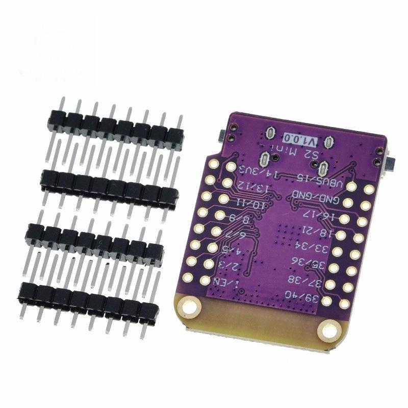 S2 Mini V1.0.0 ESP32-S2 WiFi Dev Board 4 МБ Flash 2 МБ PSRAM