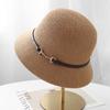 Korean version of face cover basin hat for women's summer Korean version of versatile travel visor, sun protection belt, UV protection sun hat