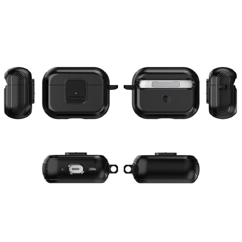 Case For Airpods Pro 2 Shockproof Case For Airpods 3 2 1 Case TPU+PC+ Magnetic Switch Headphone Case Accessories Plus