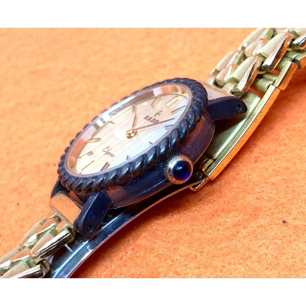 Б/у Серебряный SILVER925 RADO Elegance Rado Elegance часы с ручным заводом