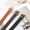 Женский ремень из искусственной кожи для платьев, брюк, юбок, тонкий женский пояс на талию