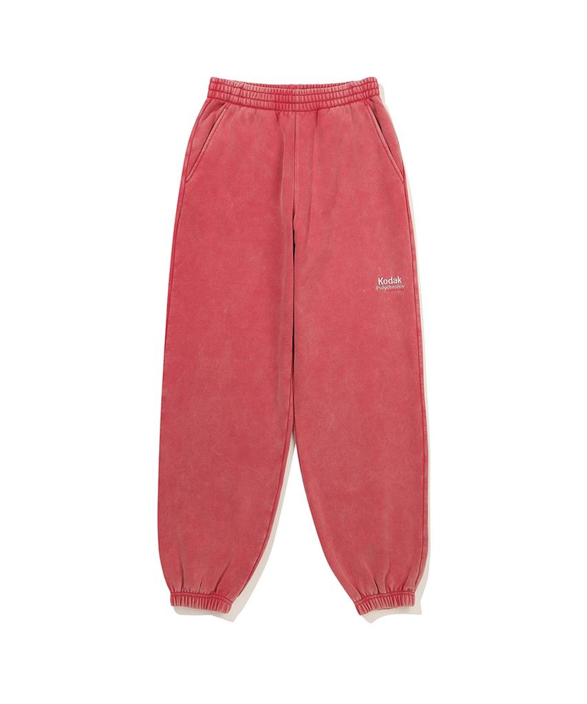 KODAK Rainbow Snow Wash Fleece-Lined Jogger Pants Pink