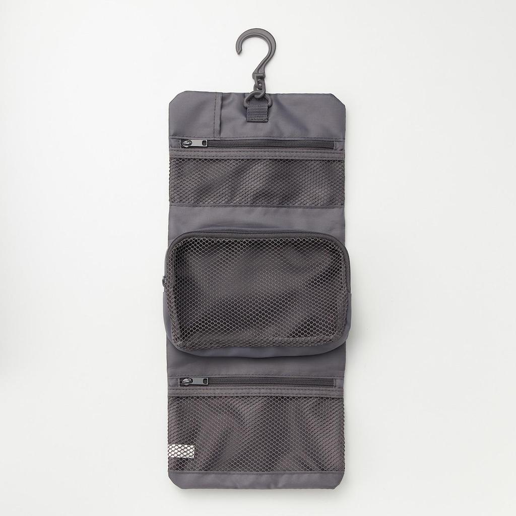 Прямоугольная косметичка в стиле MUJI - Качественный портативный клатч и кошелек для монет, Хранение туалетных принадлежностей с пряжкой