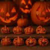 16Pcs Creative Miniature Halloween Decor Resin Resin Pumpkin Statue  Office Desktop