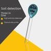 3-in-1 Soil pH Tester for Monitoring Flower & Grass Humidity, Light, and pH Values - High-Precision Plant Tester