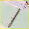 New A4 4 Hole D-Type Ring Binder Folder Morandi Color Waterproof Loose Leaf File Display Book For Office School Supplies