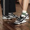 Li Ning Moon White HI Кеды для скейтборда Женские Средняя высота Черно-белые AGCU314-5