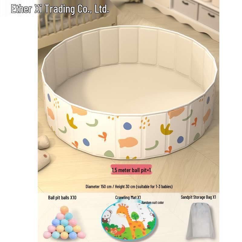 Детская песочница и бассейн с океаническими шариками с ограждением и семенами кассии, игрушки для песка для помещения