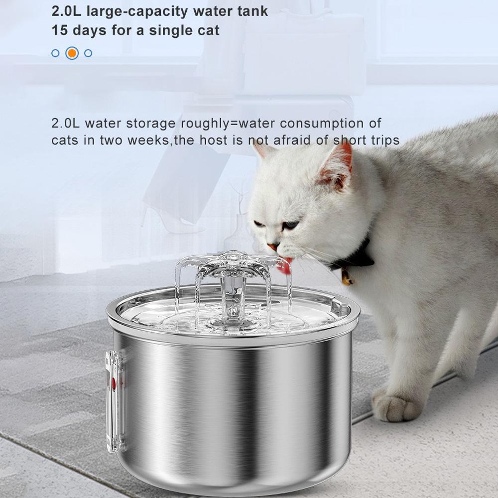 Cat Fountain Made Ultra Quiet Drinking Fountain for Cats