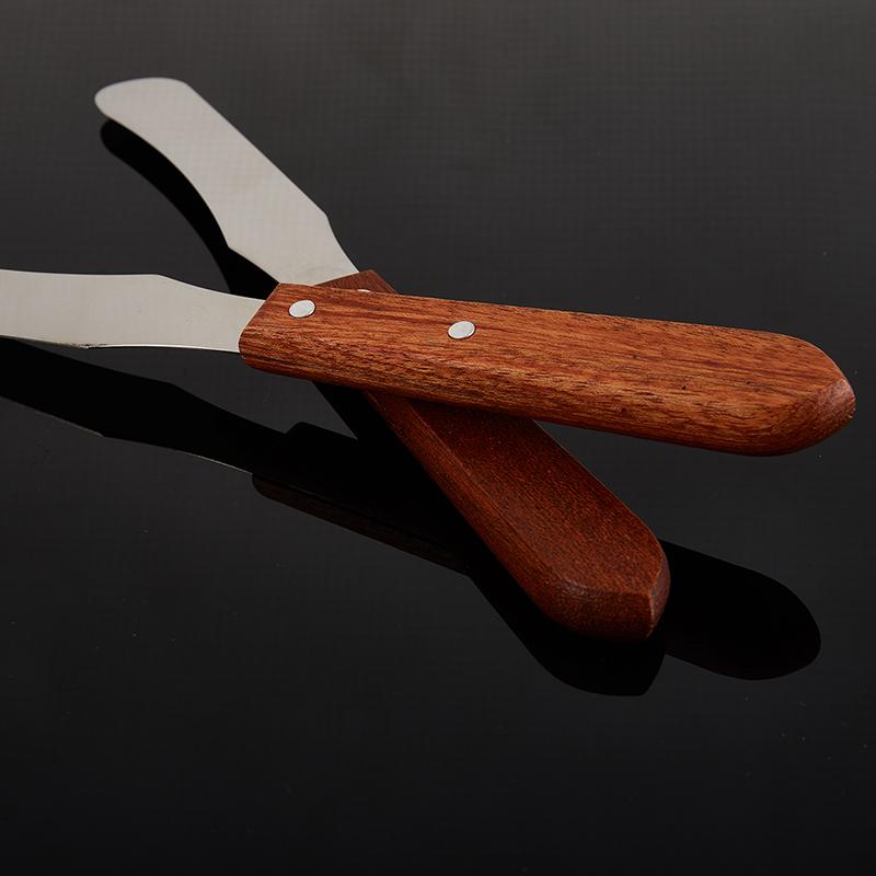 1 шт. шпатель из нержавеющей стали с деревянной ручкой для нанесения воска для депиляции