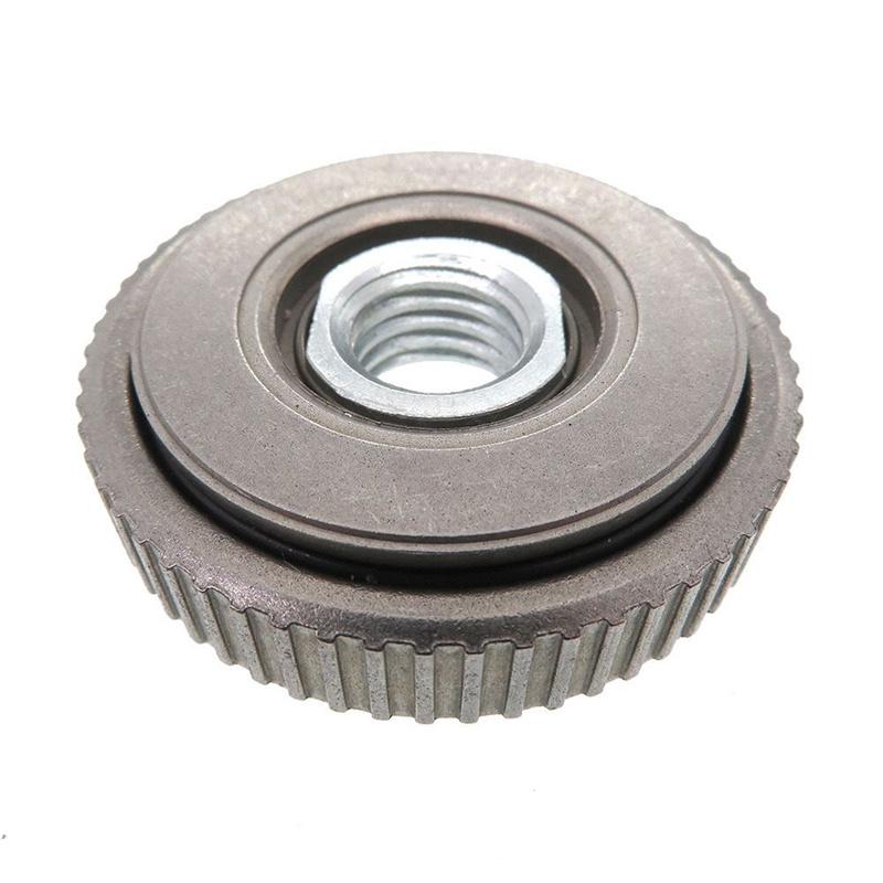 Самостопорящаяся металлическая фланцевая гайка M14 для угловых шлифовальных машин с функцией быстрого отсоединения