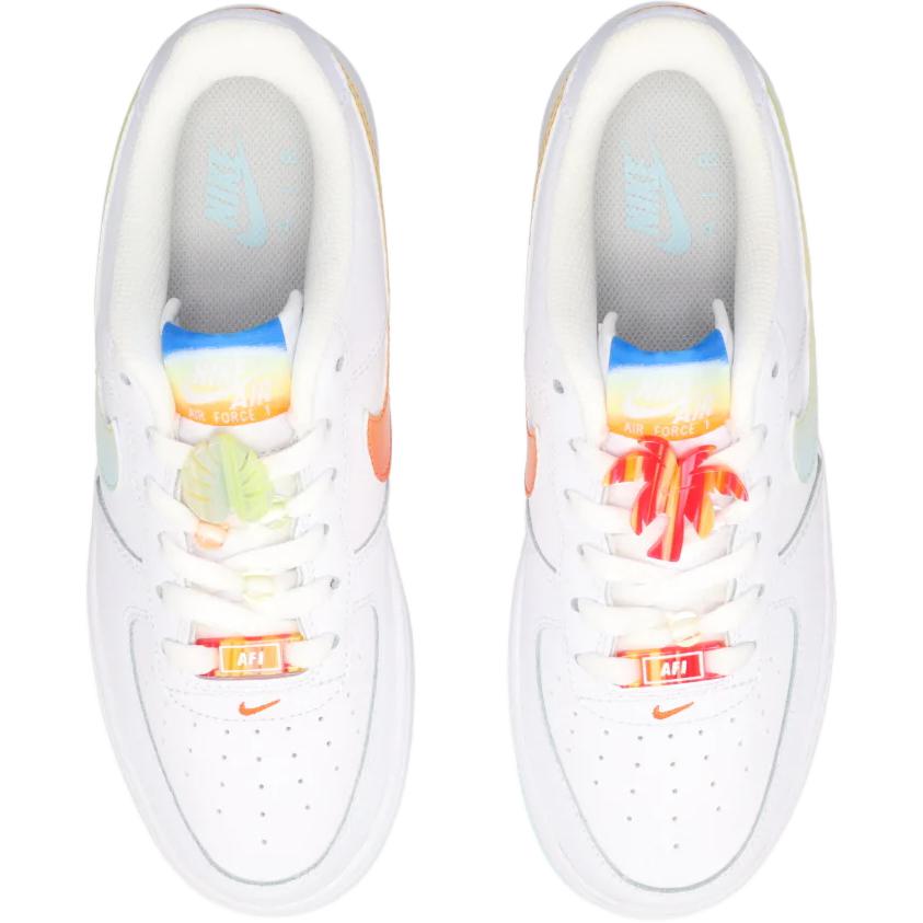 Nike Air Force 1 Low LV8 White Glacier Blue Multi-Color (GS)