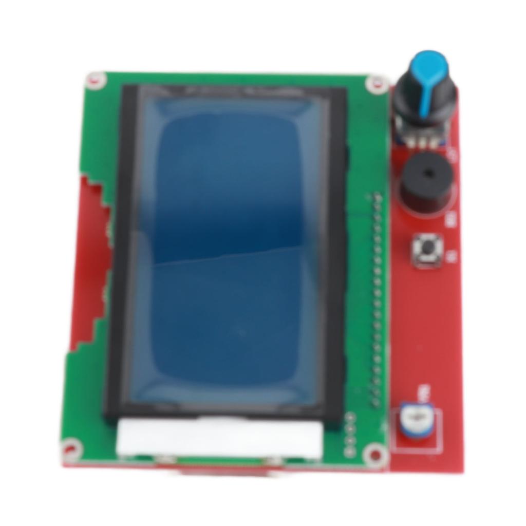 Панель управления LCD 12864 Материнская плата дисплея Умный контроллер для 3D-принтера + 2 шт. Кабеля