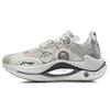 Женские низкие беговые кроссовки Li Ning Shadow CRC Цвет: Облачный дождь Серый/Яичный желток Серый ARYR008-1