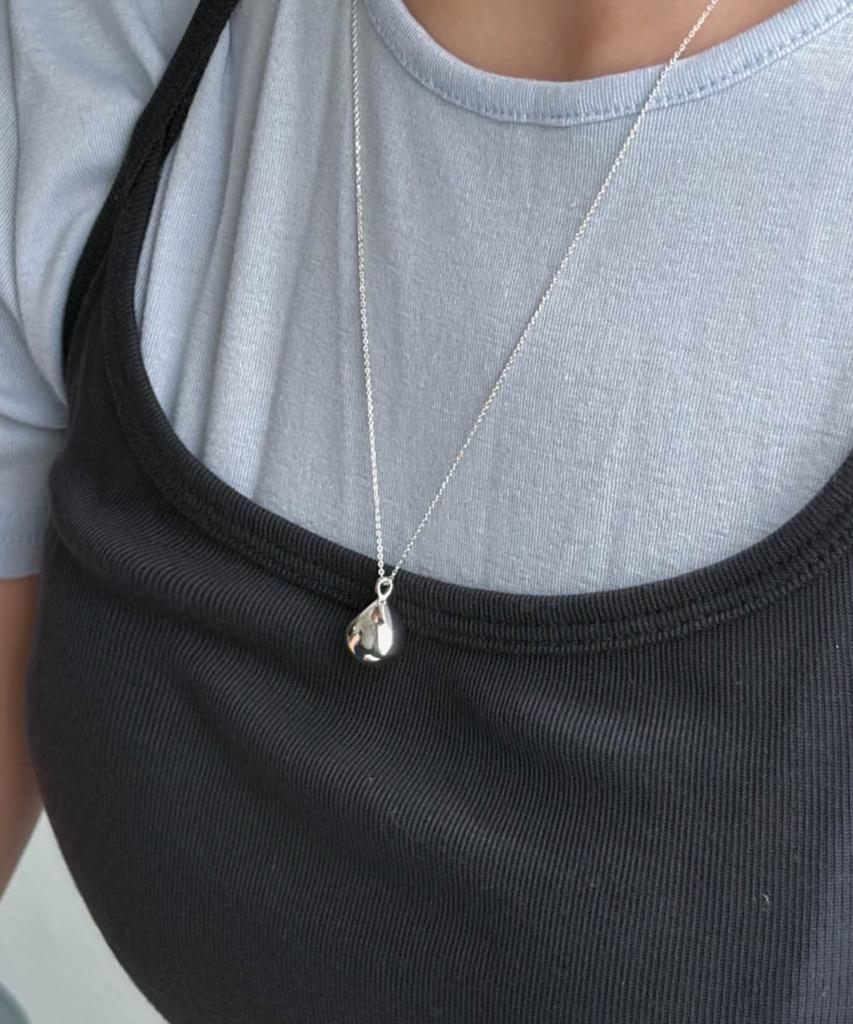 Baradu 925 Базовый Кусок Длинное Ожерелье