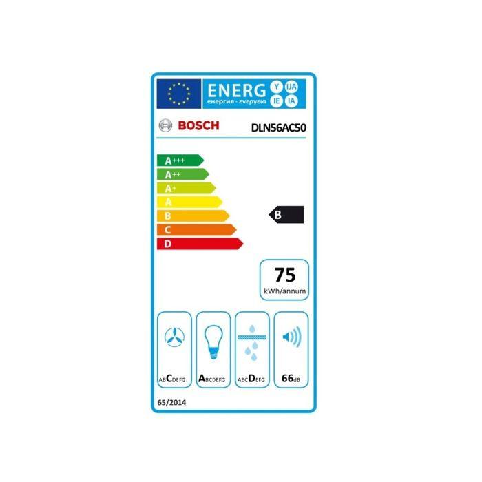 Groupe filtrant - bosch - dln56ac50 - encastrable - inox - 570 m³/h