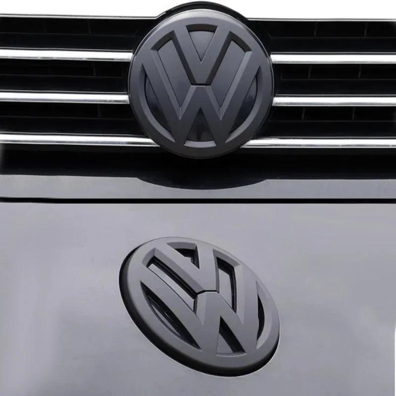 hijk1 For Volkswagen VW Golf MK5 MK6 7 MK7 MK7.5 MK8 polo Sportvan Car Radiator Grille Badge Cover Rear Trunk Emblem Logo Sticker